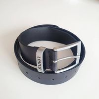 Levi's cintura nera 100% Bovine Leather - taglia 85/34