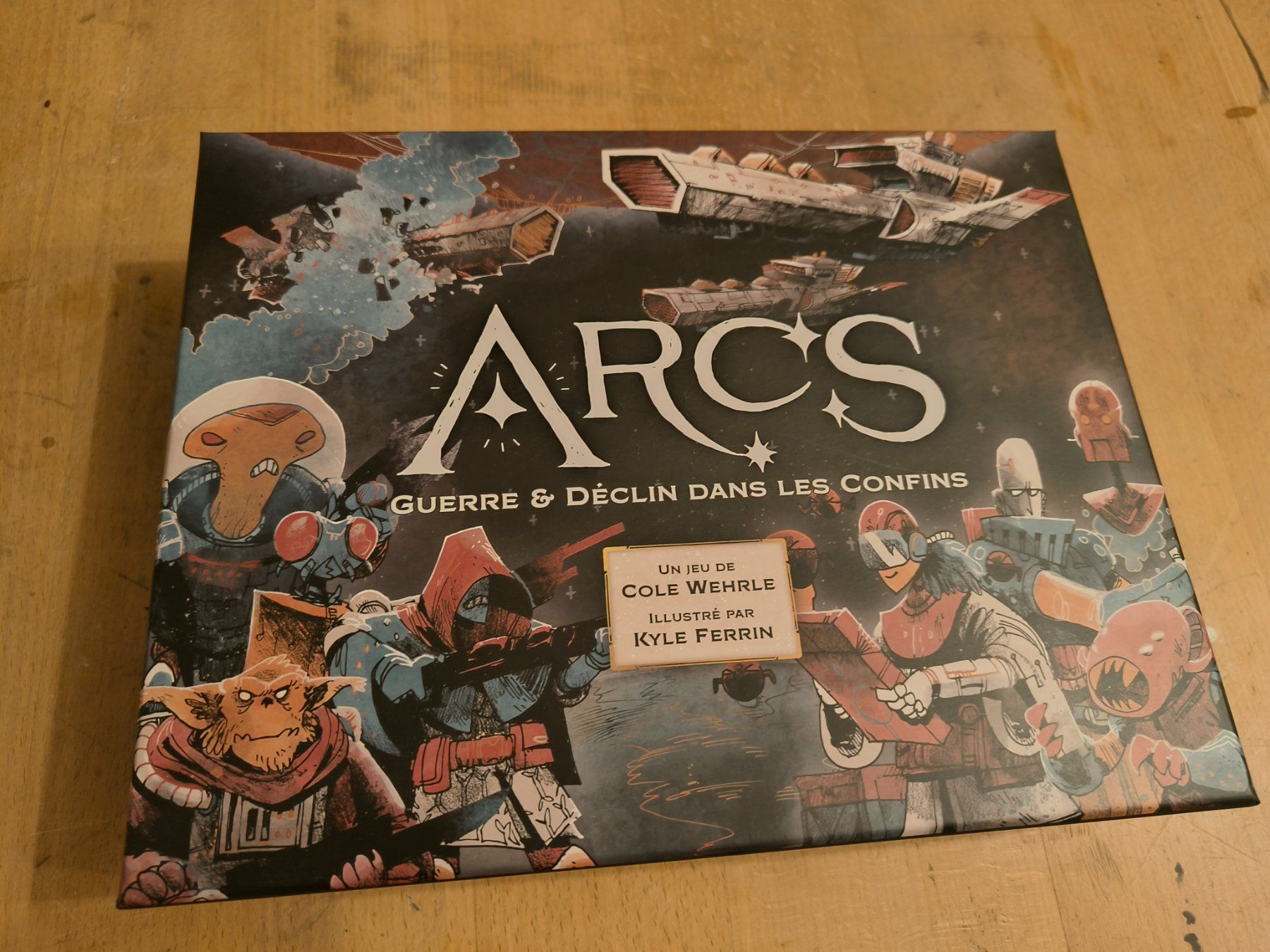 Giochi: Arcs - jeu de stratégie spatial – Usato da Fribourg venduto da Kazanthul