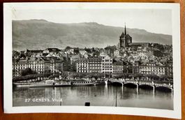 Genève - Bateau "Savoie" dans la rade 1934