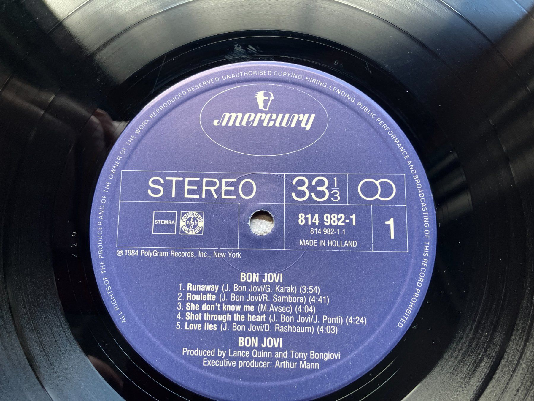 Dischi in vinile: Bon Jovi – Usato da Aarwangen venduto da Jukebox3 7