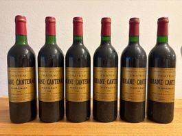 6x Chateau Brane Cantenac  1990