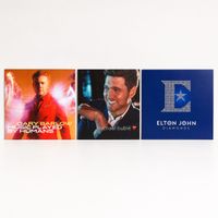 Lotto 5LP Gary Barlow Bublé Elton John – Pop Vinyl