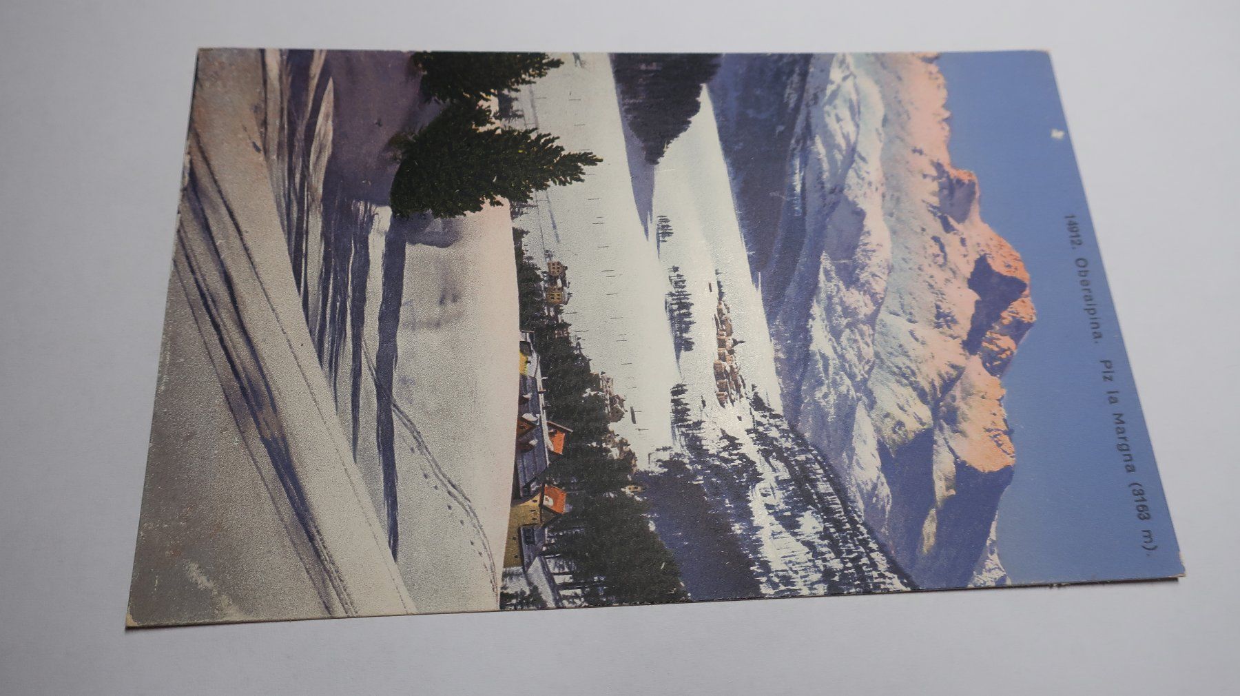 Ansichtskarten: Oberalpina Piz la margna – Defekt aus Cormoret von Pascalll2001 1