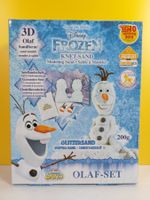 Disney Frozen 200g Glitzer Knet - Sand mit Olaf- Form NEU