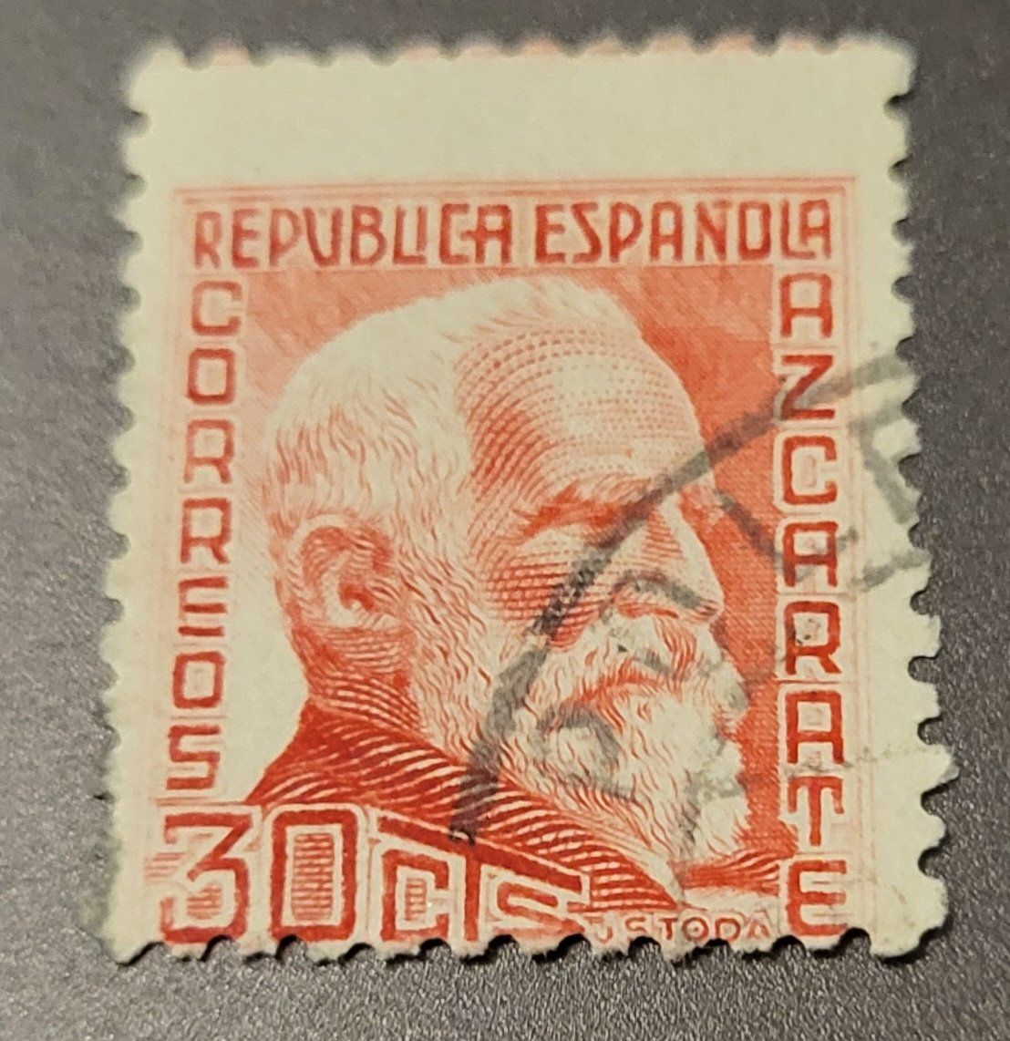 Tutti i francobolli: Spanien 1935 dezentriert briefmarke – Usato da St Gallen venduto da Stampsalshobby