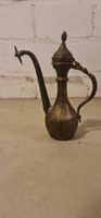 orientalische Teekanne massiv Messing