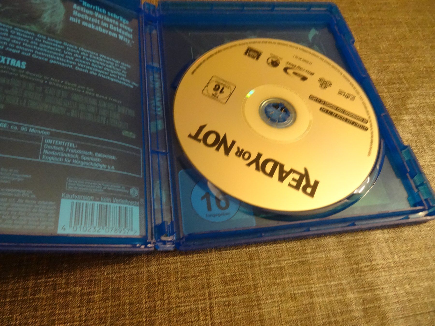 Tutti i DVDs: Blu-ray Film Ready or Not – Usato da Olten venduto da Disc-Verkauf 1