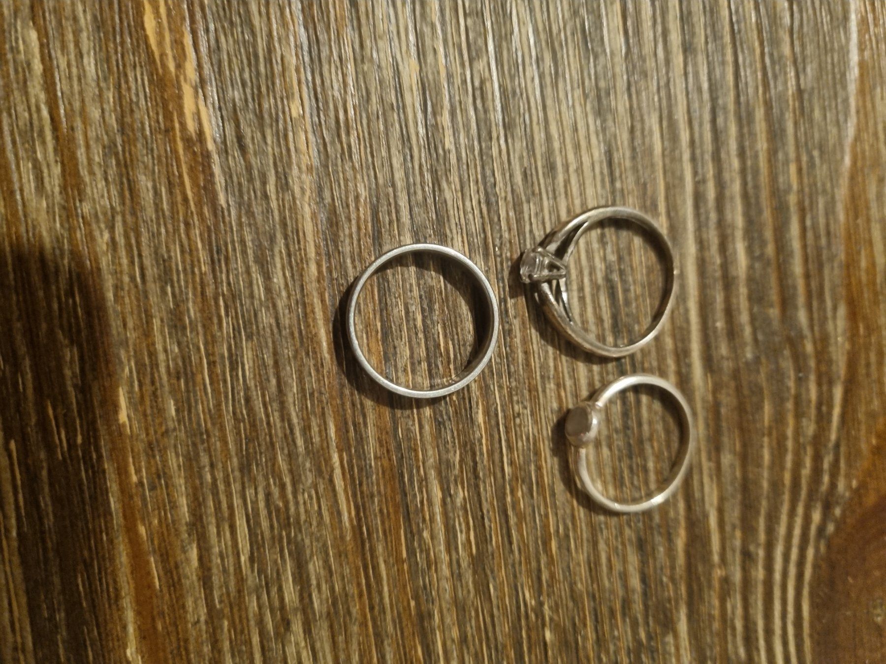 Anelli: Silberringe 3 Stk Silber Ring mit Steinchen Ring silber – Usato da Pratteln venduto da madi1990 1