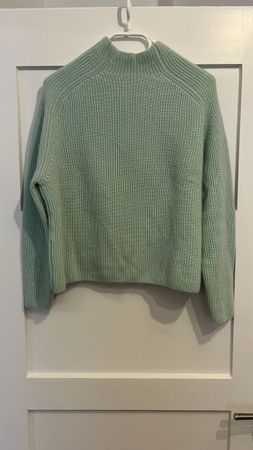 100% Kaschmir Pullover türkis M