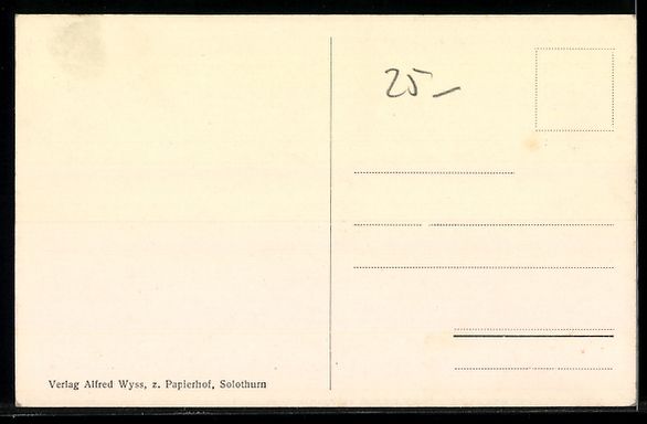 Cartoline postali: Solothurn, Kantonsschule mit Lehrersemin – Usato da Berlin venduto da bartko-reher 1