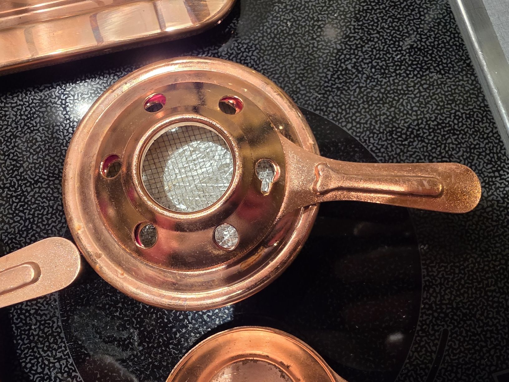Küchengeräte: Rechaud Set Kupfer Vintage Spring mit 3 Brenner  – Gebraucht aus Grossaffoltern von kaefer14 9