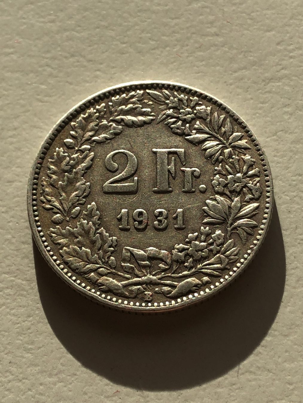 Tutti le monete: 2 Fr. 1931 – Usato da Schötz venduto da Odpa
