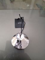 Pendentif Swarovski rond argenté,neuf