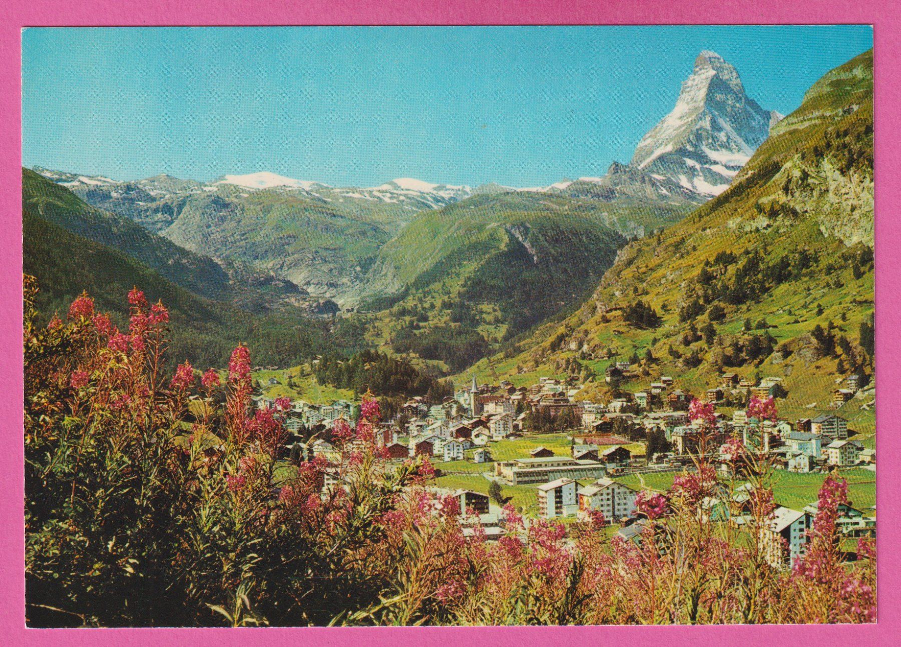 Ansichtskarten: Zermatt Matterhorn – Gebraucht aus Einsiedeln von dillie