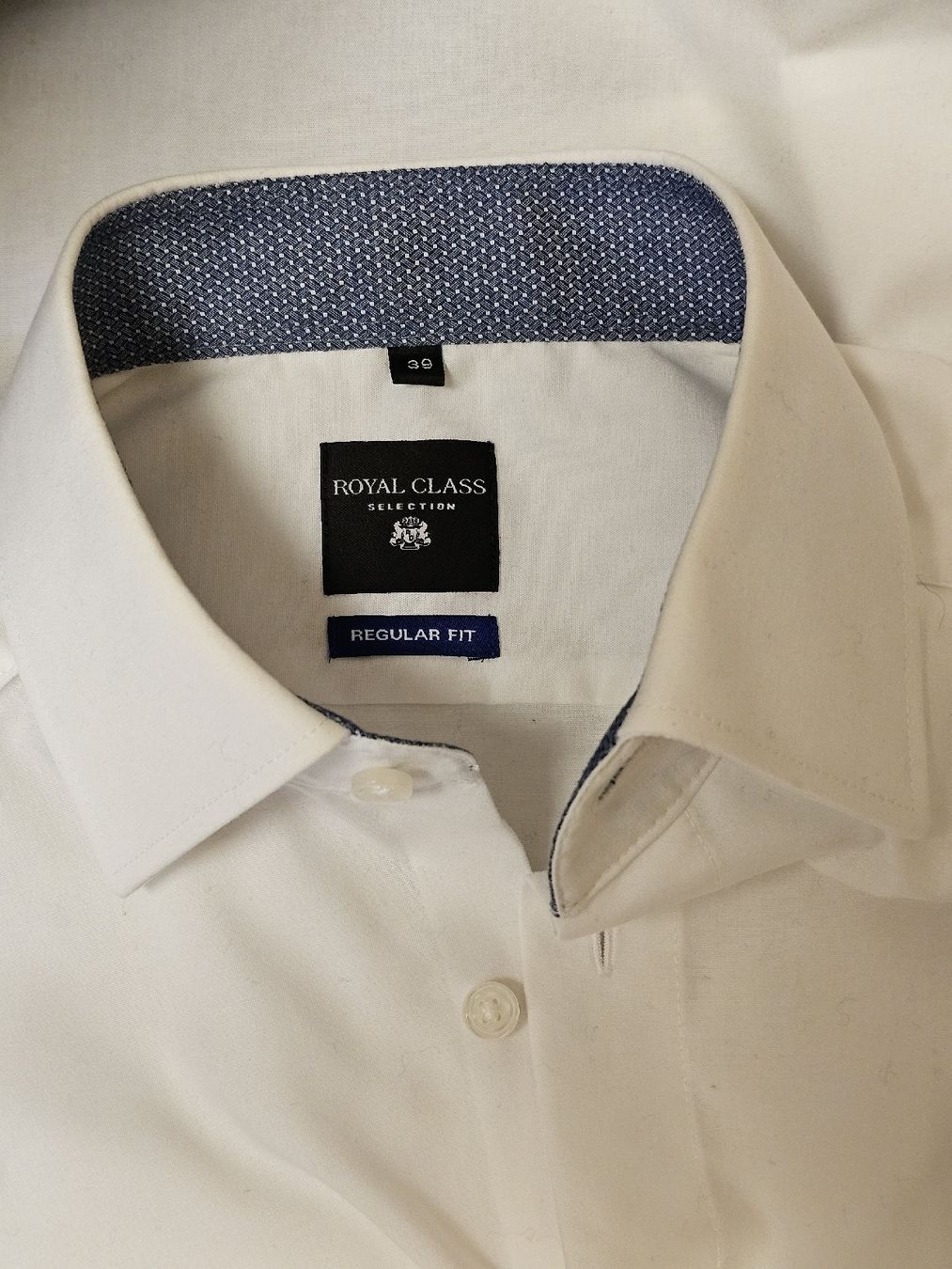 Camicie: Royal Class Selection Herren Hemd Weiß Gr. 39 Regular Fit 10 – Usato da Urdorf venduto da ole_mrp9 5