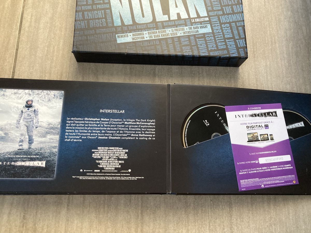 Tutti i DVDs: Coffret Christopher Nolan l’intégrale  – Nuovo (secondo la descrizione) da Fully venduto da luc_k2mq 9