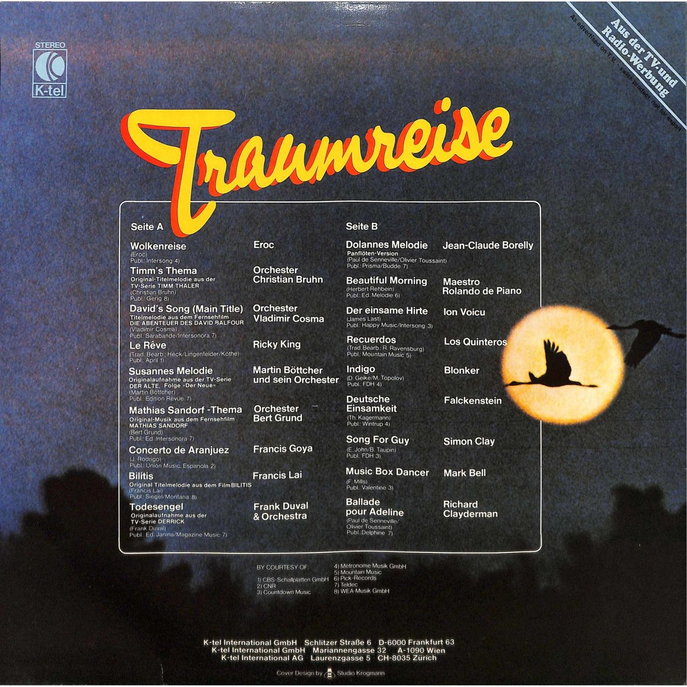 Dischi in vinile: LP Traumreise - Instrumental-Hits - 1980 – Usato da Trimmis venduto da Beax72 1