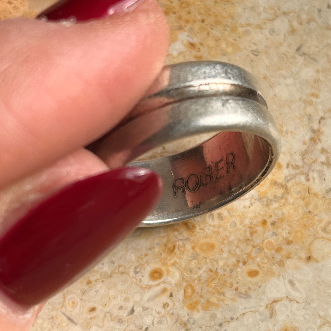 Anelli: Silberring, Vintage Stil, Grösse 54 – Usato da Laufen venduto da Bellebellezza 2
