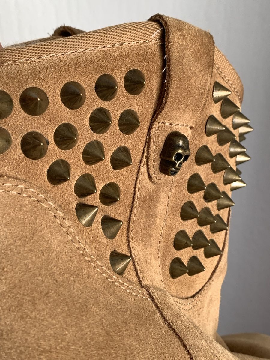 Ash Damenschuhe: Bottines ASH 💥compensées daim taupe cloutées - 38.5 – Gebraucht aus Lausanne von Xiaoxi 8