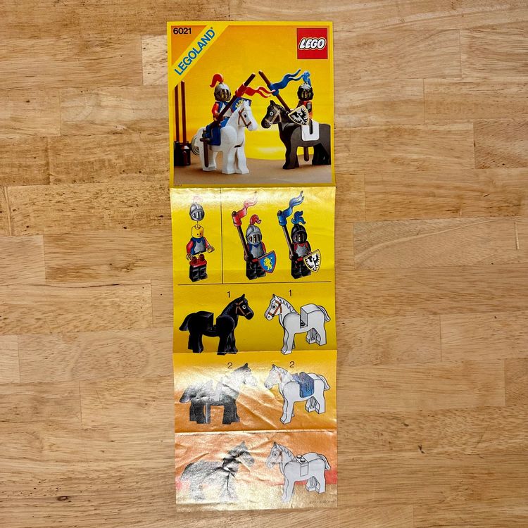 Lego Castle/Ritter 6021 - instructions only! 9/10 (Gebraucht) in Arnex ...
