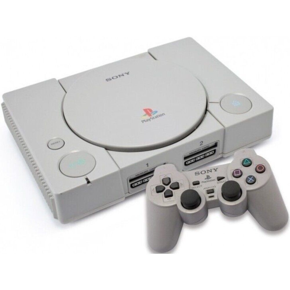 Sony Konsolen: PlayStation 1 Konsole + Dualshock Controller - SONY PS1 – Gebraucht aus Jonschwil von Sgames