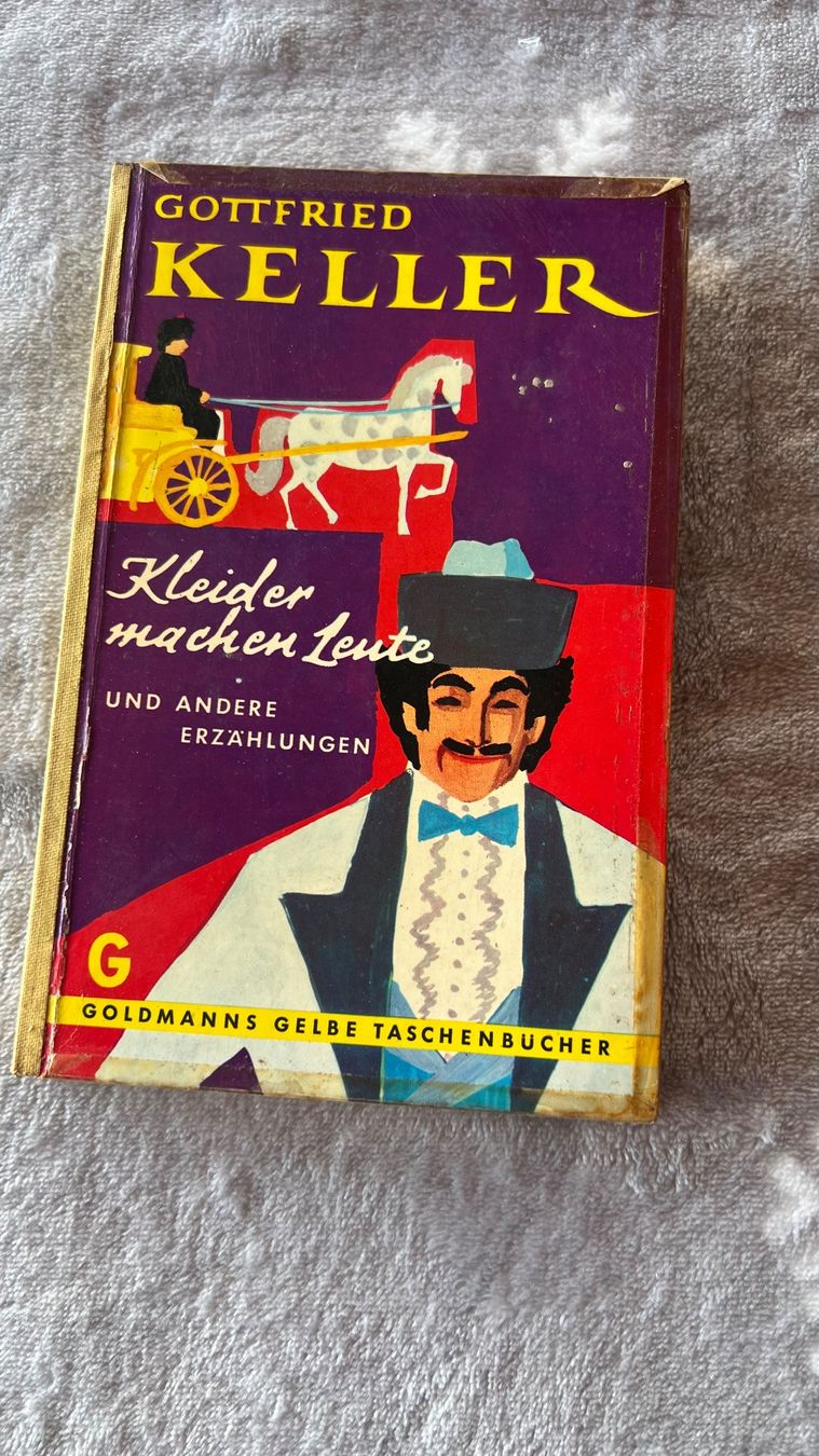 Libri: Gottfried Keller: Kleider machen Leute - 1960 – Usato da Schübelbach venduto da Dolly990_2