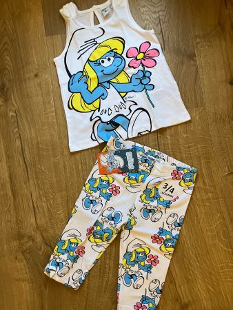 New - Baby Girl shirt & trousers set 18-24M