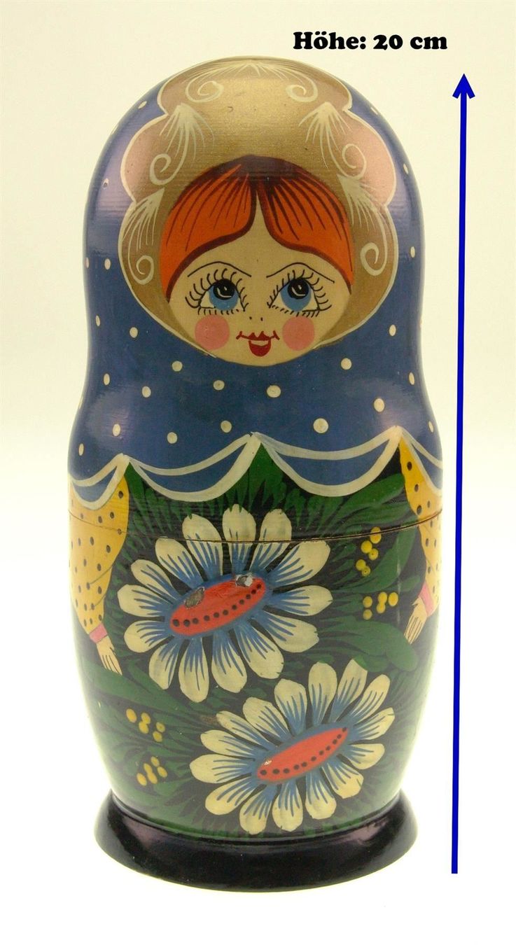 Statuette: Grosse 7 teilige russische Babuschka – Usato da Langenthal venduto da TolleGeschenke2026 5