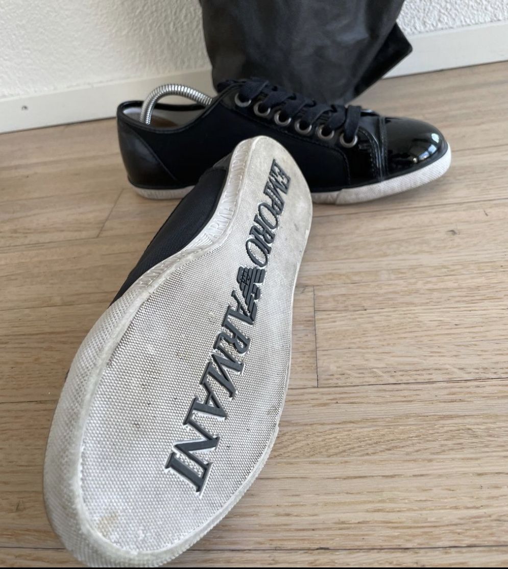 Armani Herrenschuhe: Sneaker Emporio Armani 40 ORIGINAL – Gebraucht aus Geneve von Monthoux13 7