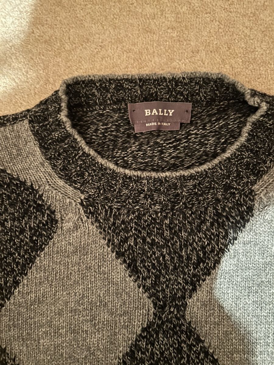 Bally Maglioni & Felpe: BALLY Pullover Jacquard-Muster 100% Wolle – Nuovo (secondo la descrizione) da Zürich venduto da sop_82jx 1