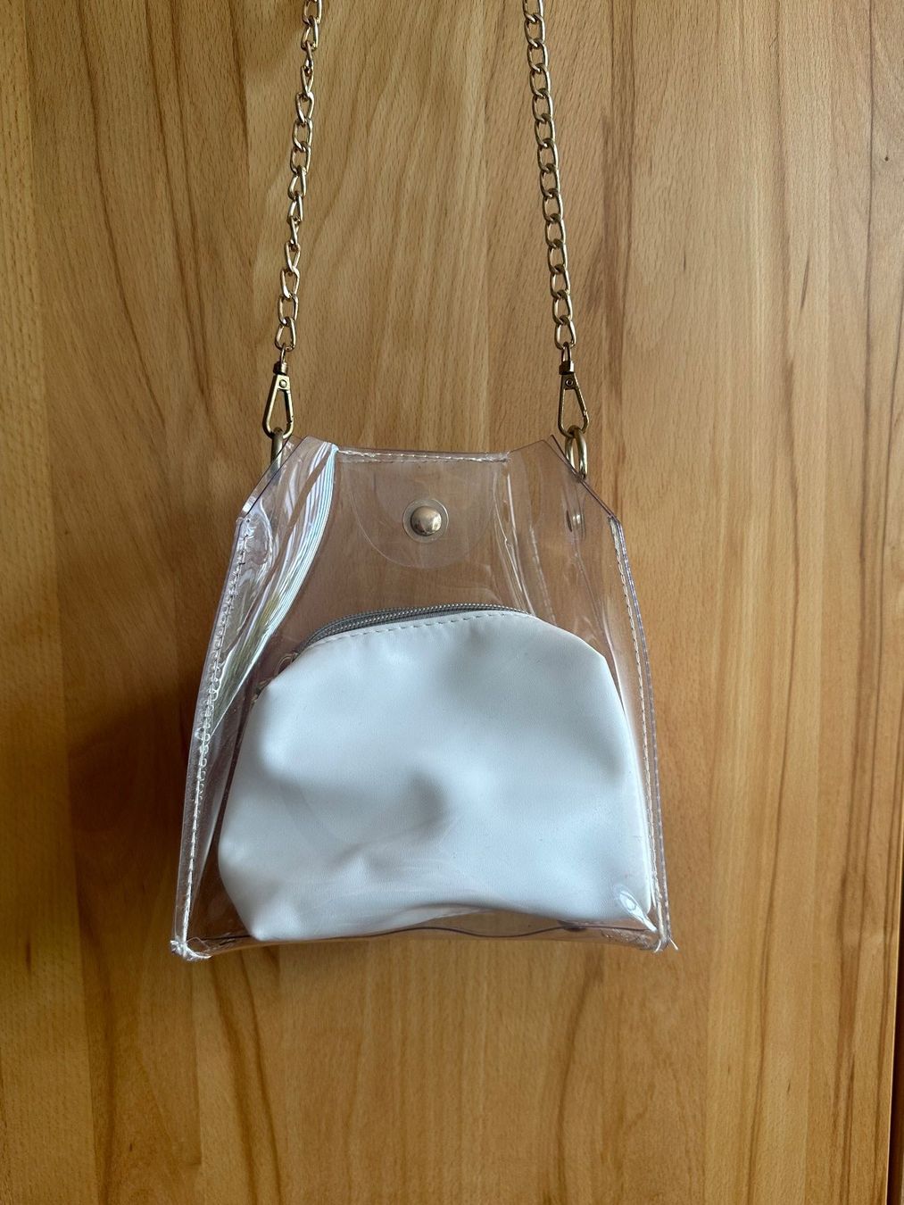 Borse da donna: Transparenter Handmade Tasche mit Innentaschen – Usato da Schlieren venduto da car_2bwb 2