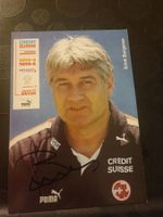 Erich Burgener - handsignierte SFV Autogrammkarte