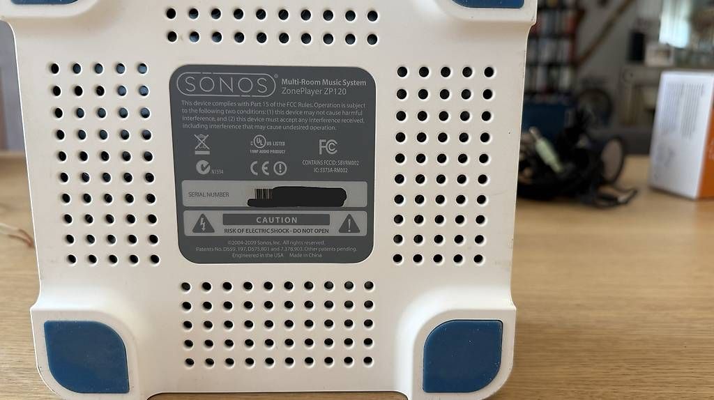 Sonos Amplificatori: SONOS ZP120 – Usato da Geneve venduto da nicojl 2