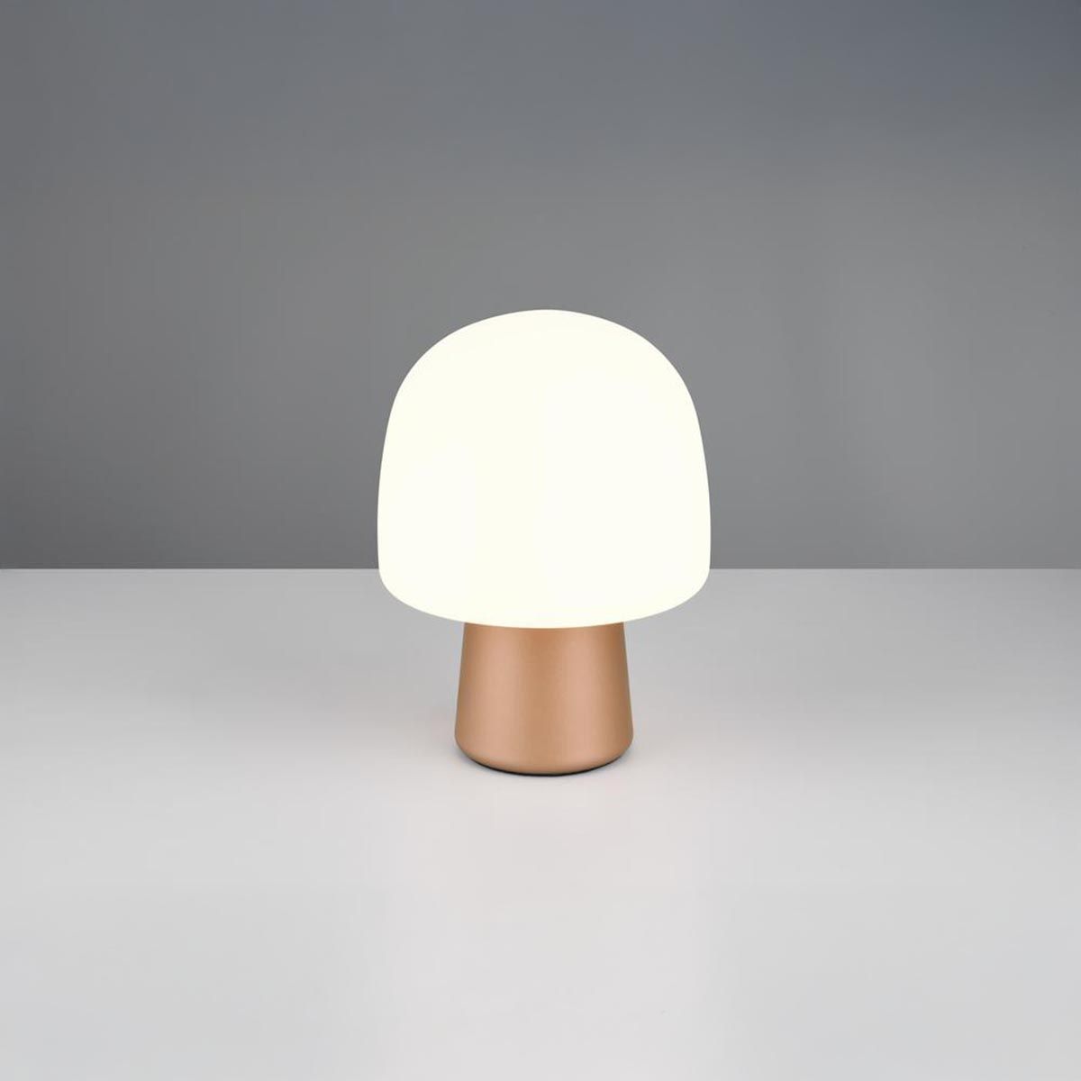 Lampade: Tischleuchte, Glas, Braun, 27 cm Höhe – Nuovo (secondo la descrizione) da Kreuzlingen venduto da Smart-Light 2