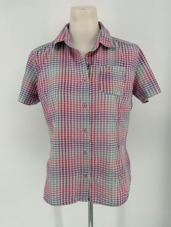 Bluse, kariert, Gr. 40 von Bergson