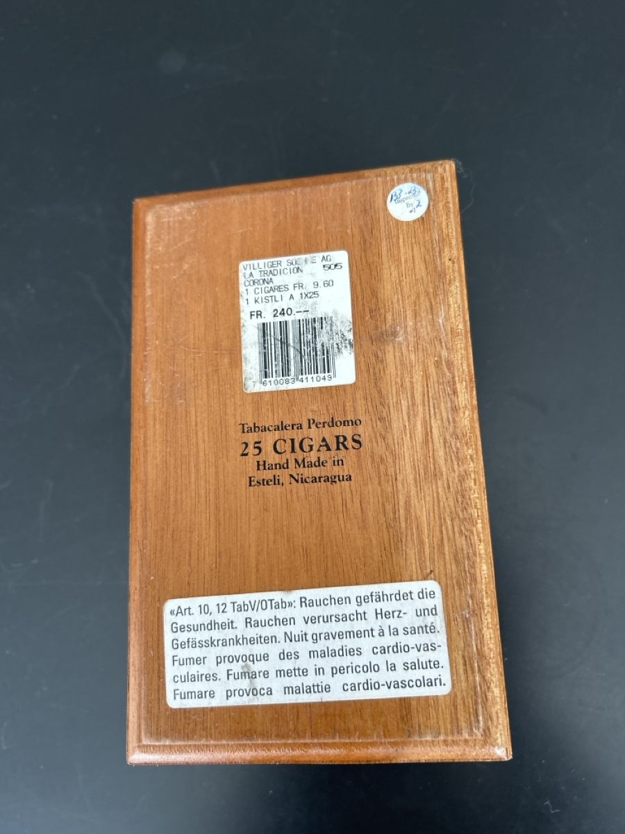 Villiger Sigari: VILLIGER Zigarrenbox Holz – Usato da Zumikon venduto da tuna007 5