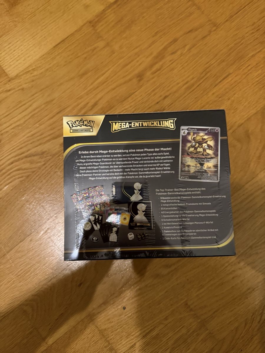 Pokémon Carte collezionabili: Pokemon Mega Entwicklung ETB – Nuovo e nell'imballaggio originale da Sisseln AG venduto da jan_qw26 1