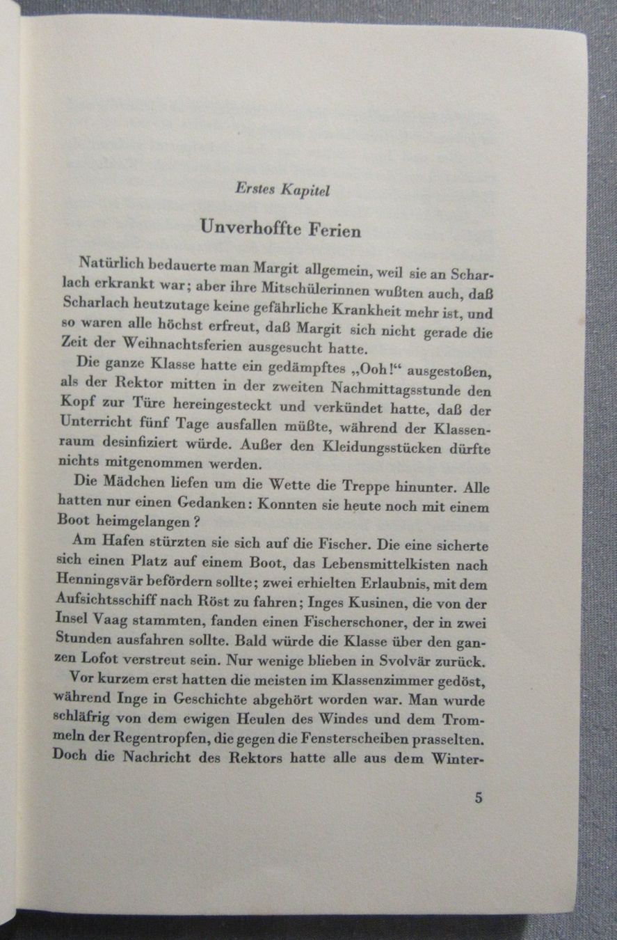 Bücher: Inges grosse Ferienfahrt - von Estrid Ott – Gebraucht aus Auenstein von Padabimbim 1