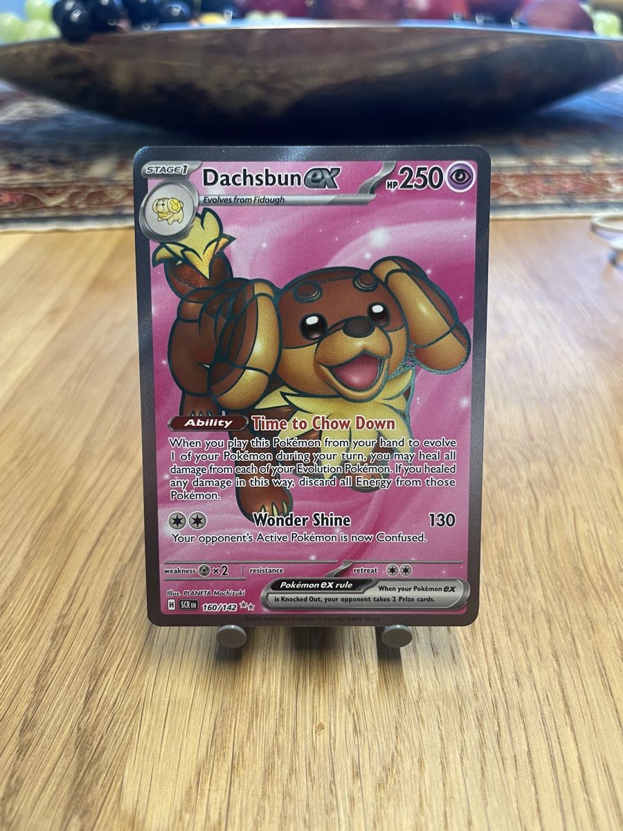 Pokémon Carte collezionabili: Dachsbun ex 160 - EN – Nuovo (secondo la descrizione) da Thalwil venduto da Sermet1907