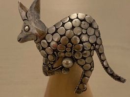 Känguru 🦘 Brosche 800 Silber