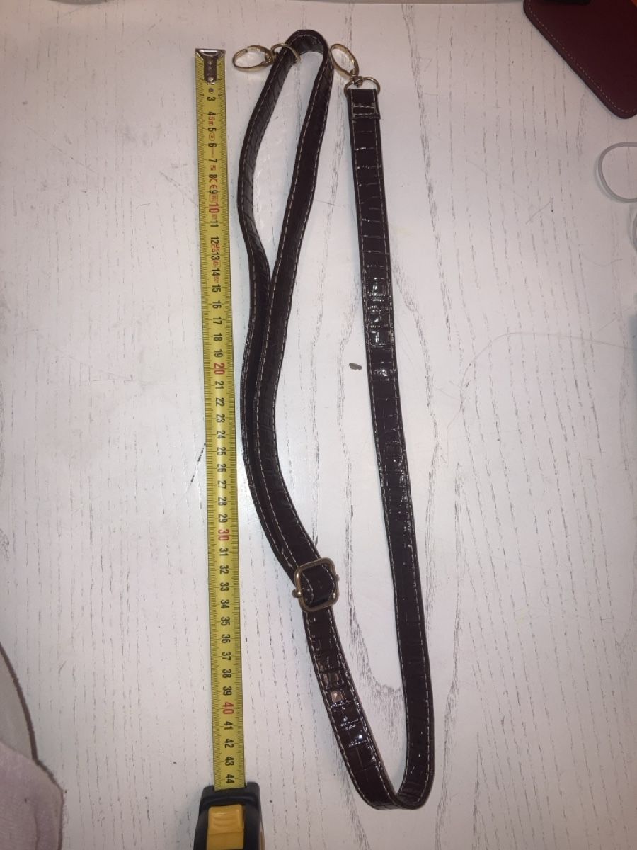 Autres vêtements & accessoires: Replacement Bag Strap Brown Crocodile Pattern Adjustable – D'occasion à Zürich par sele_x 3