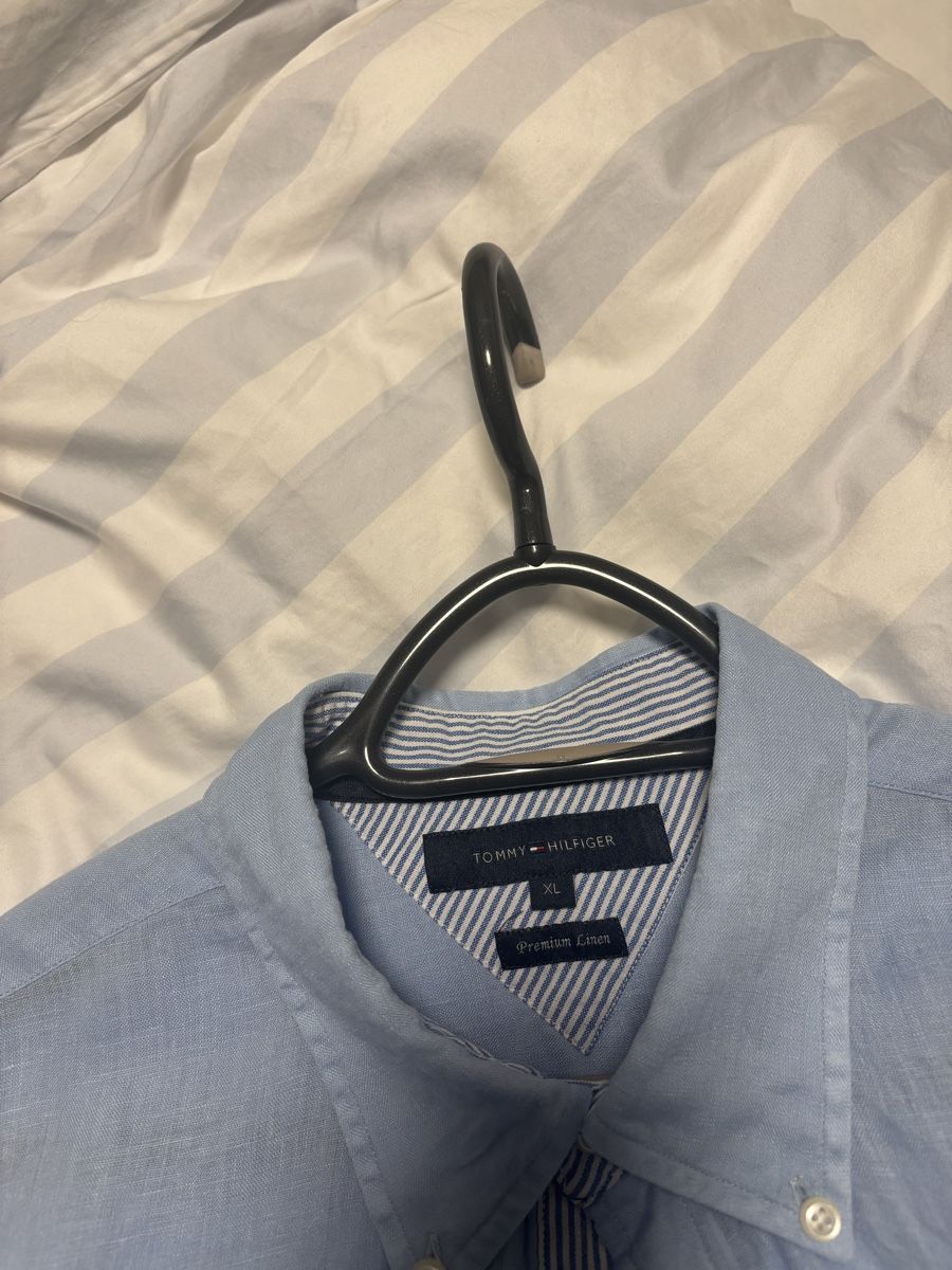 Tommy Hilfiger Camicie: Tommy Hilfiger Leinenhemd XL – Usato da Biel/Bienne venduto da Eiskristall08 1