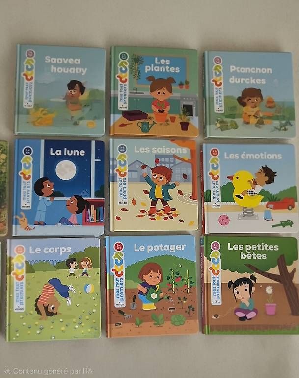 Libri: 7 livres Mes tout premiers Docs 2-4 ans – Usato da RENNAZ venduto da pri_lyc7