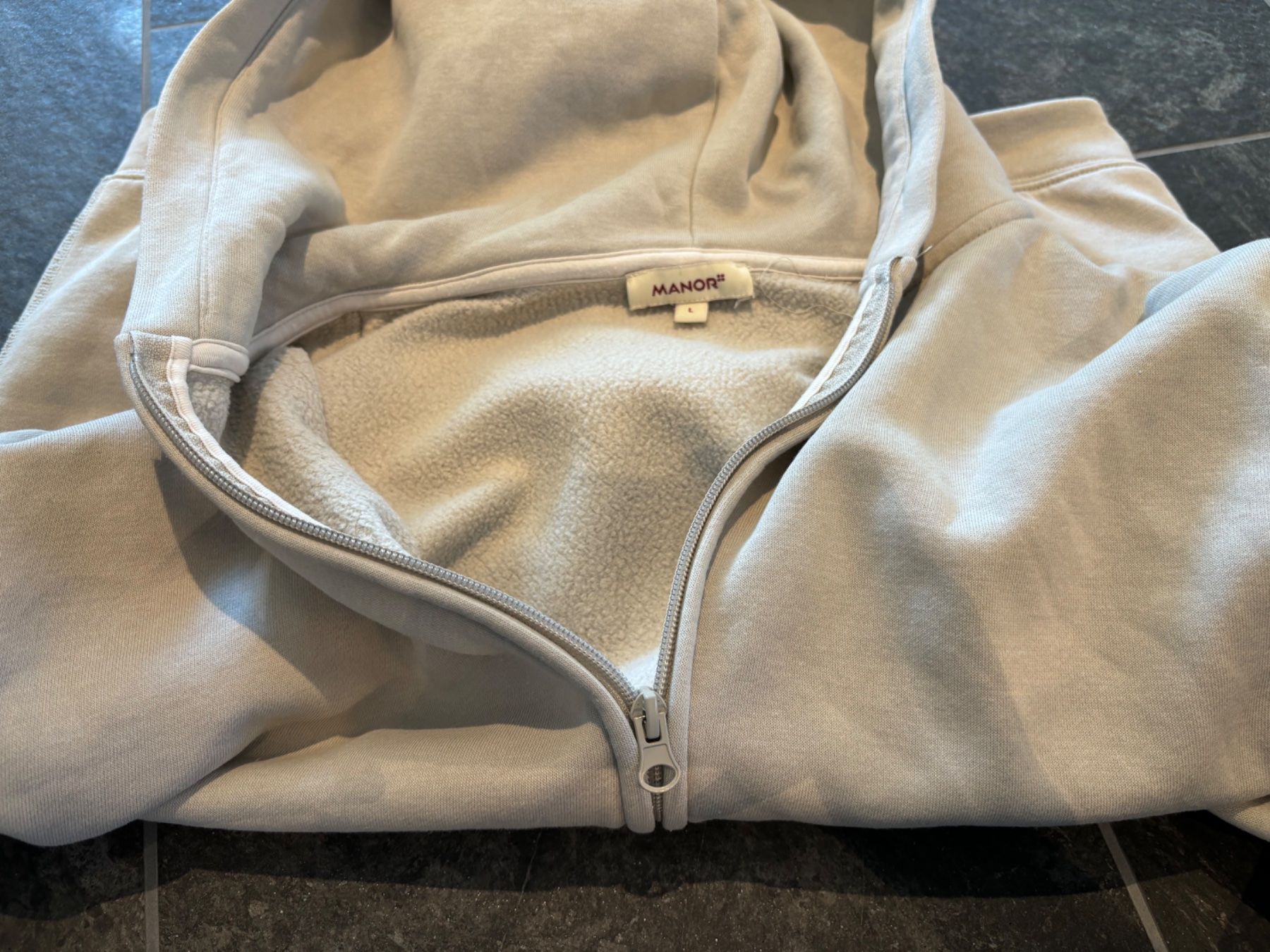 Manor Vestes: Manor - Jacke - helles beige - Gr. L – D'occasion à Stadel par Chanel_5 4
