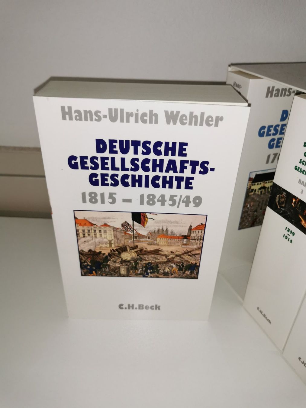 Libri: Hans-Ulrich Wehler "Deutsche Gesellschaftsgeschichte", 5 Bde – Nuovo (secondo la descrizione) da Horgen venduto da einmanndreimannband 2