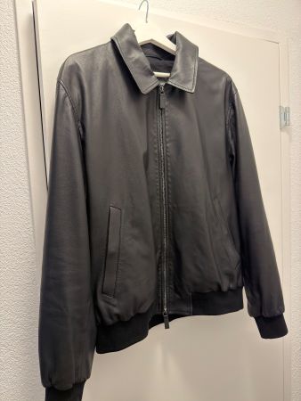 Emporio Armani Lederjacke Gr. 52 - Wie neu mit Quittung