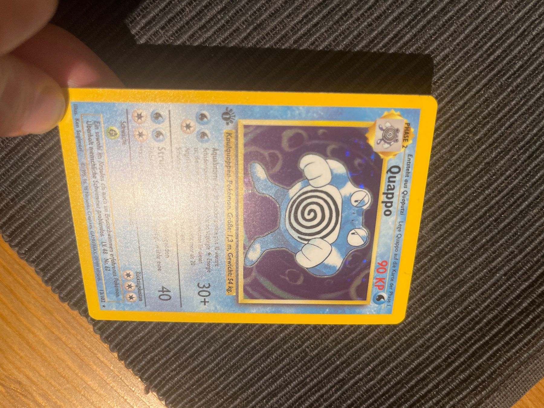 Pokémon Carte collezionabili: Pokemon Quappo holo 1.Edition Base Set – Usato da Wabern venduto da Collectfun 2