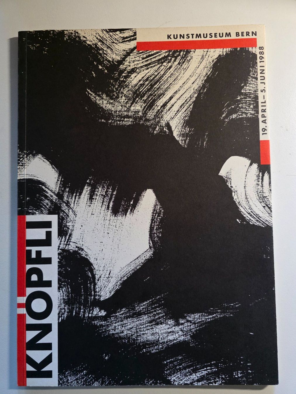 Libri: Claudio Knöpfli - Kunstmuseum Bern 1988 – Usato da Walterswil BE venduto da Lonitti