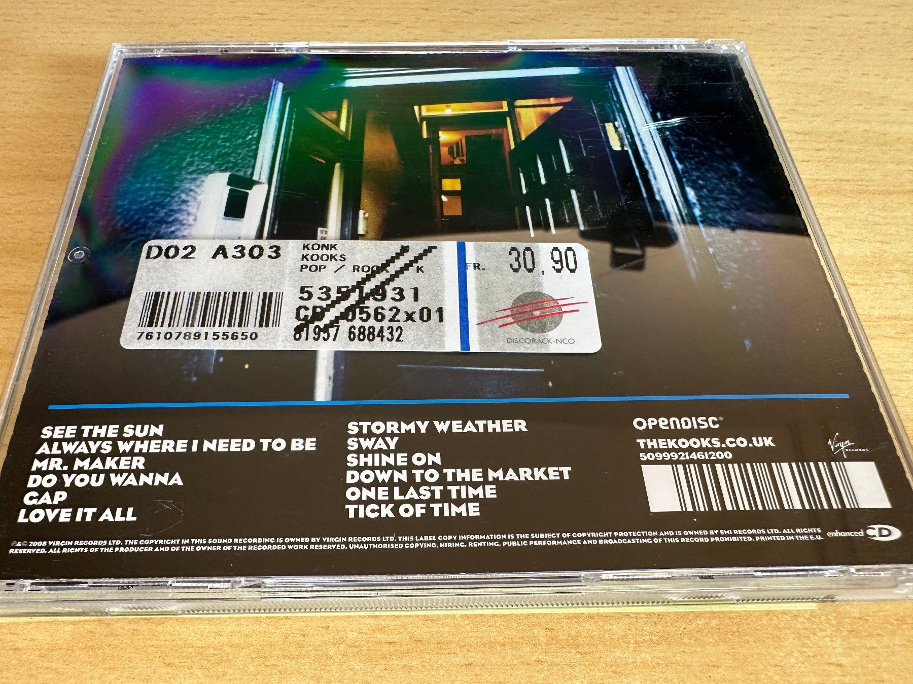 CD: The Kooks – Konk – Usato da Rikon im Tösstal venduto da Alpenmutz 1