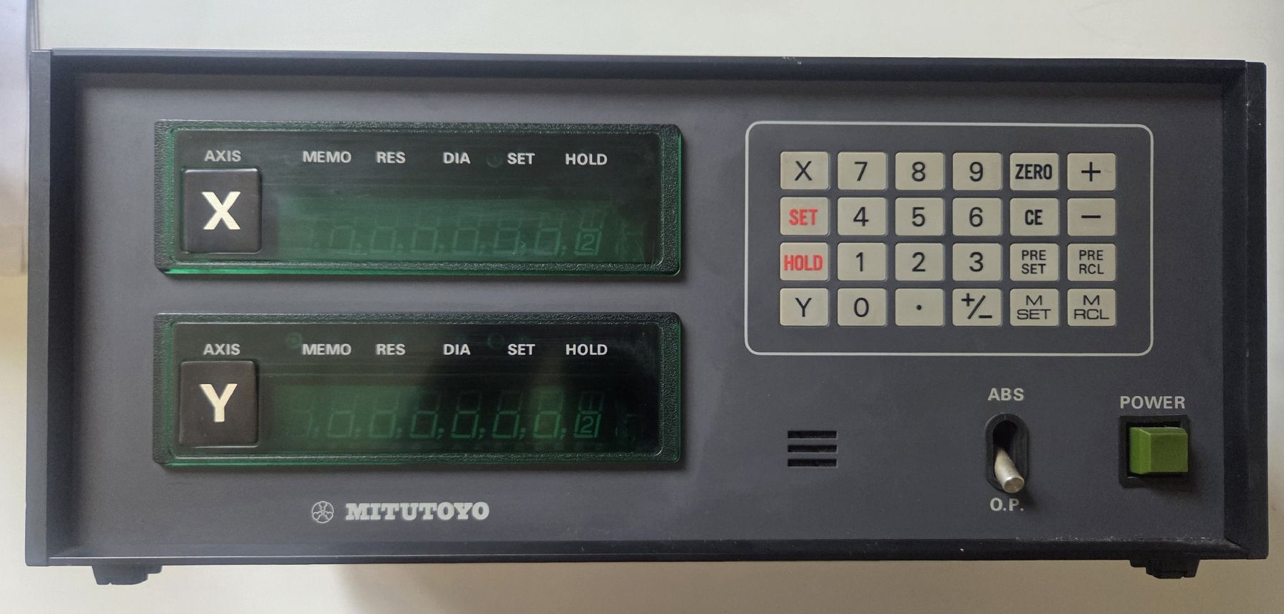 Mitutoyo Misurare: DIGITAL Anzeige MITUTOYO – Usato da Quartino venduto da 123HOBIT